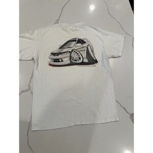 Honda Power Speedgear Accord Shirt JDM Vintage 1999 Y2K Thrashed Race M White
